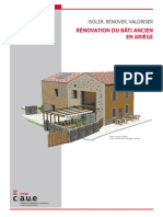 CAUE - Rénovation Du Bâti Ancien en Ariège - Isoler, Rénover, Valoriser (CAUE09 2019)