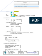 GA2 M9 07 Present Continuous