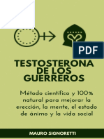 Testosterona de los Guerreros_ Metodo cientifipre no 5) (Spanish Edition) - Mauro Signoretti