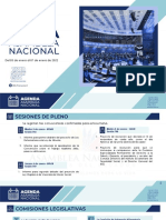 Proyección de agenda legislativa