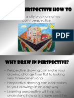 2 Point Perspective How To: Create A City Block Using Two Point Perspective