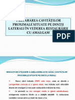 LP 6 Cavitate cls II amalgam