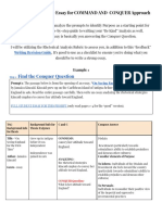 BE KIND - Template Rhetorical Analysis-Command and Conquer