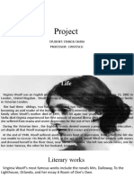 Project: Student: Stanciu Daria Professor: Cristescu
