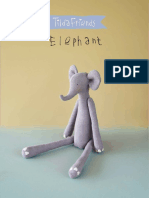 Tilda Friends Elephant DIY Pattern