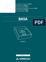 Instrucciones Caja Fuerte BASA Electronica