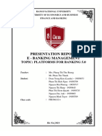 Platforms For Banking 5.0 - Group 2