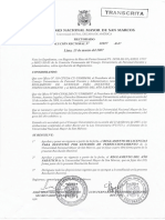 Reglamento de Licencia para Docentes Por Estudios de Perfeccionamiento. RR #01017 R 07 Del 13 de Marzo Del 2007