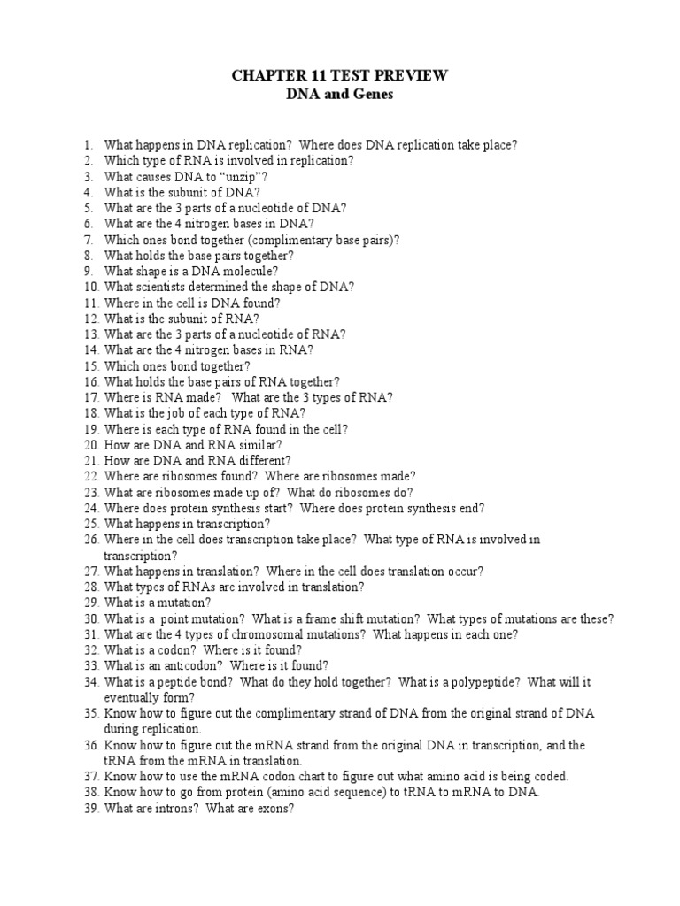 Chapter 11 Test Preview | PDF | Foreign Language Studies