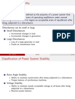 Introduction Power System Stability