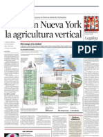 Crean en Nueva York La Agricultura Vertical
