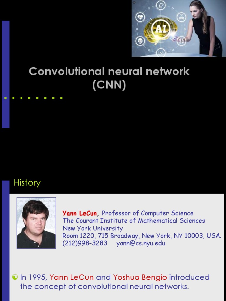 Convolutional Neural Network (CNN) | PDF | Algorithms | Emerging ...