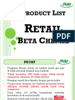 Penjelasan ProductList BetaChemie