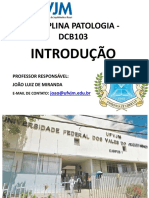 INTRODUCAO PATOLOGIA