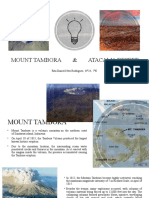 Mount Tambora & Atacama Desert: Rita Daniel Neto Rodrigues Nº24 7ºE