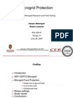 Microgrid Protection: Panel On Microgrid Research and Field Testing