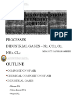 Industrial Gases for Chemical Processes