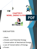 Chap 5 - Work, Energy, Power
