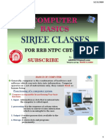Computer Basics For RRB NTPC CBT 1 & 2