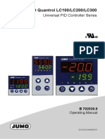 JUMO Quantrol LC100/LC200/LC300: Universal PID Controller Series