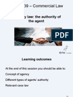 CL - Agency - Types of Authority