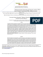 1 - Evidências de Diagnóstico Diferencial Entre Transtorno Do Espectro Autista (TEA) e Transtorno Do Desenvolvimento Intelectual (TDI)