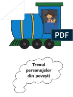 Trenul Personajelor Din Povesti Planse