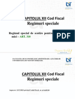 Regimuri Fiscale Speciale Microintreprinderi - Curs