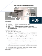 Rotador Serológico - Digisystem Laboratory Dsr-2800p - Manual de Instrucciones