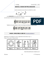 Signos de Prolongacion