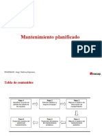 Mantenimiento Planificado