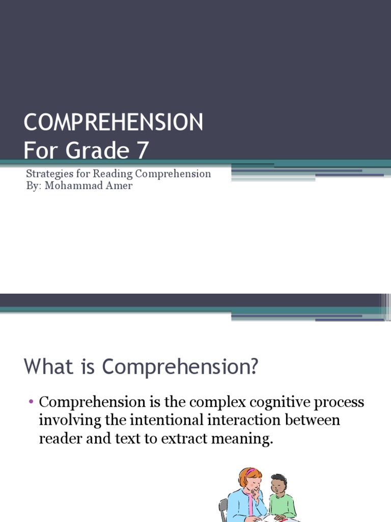 Grade 7 Reading Comprehension Strategies | PDF | Reading Comprehension ...