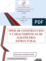 Albañilería E. - Tipos de Construcción