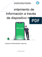 Levantamiento de Información A Través de Dispositivo Móvil