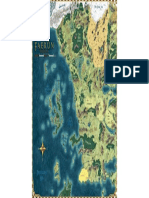 Mappa Costa della Spada D&D Forgotten Realms