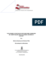 Utilizando o Protocolo Bitcoin para Condução de Computações Multilaterais Seguras e Justas