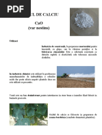 OXIDUL DE CALCIU