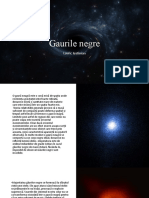 Gaurile Negre Referat