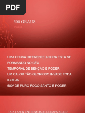 500 Graus: Temporal de Bênção e Poder