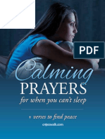 Calming Prayers For When You Can'T Sleep