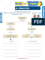 Las Oraciones Unimembres y Bimembres para Tercer Grado de Primaria