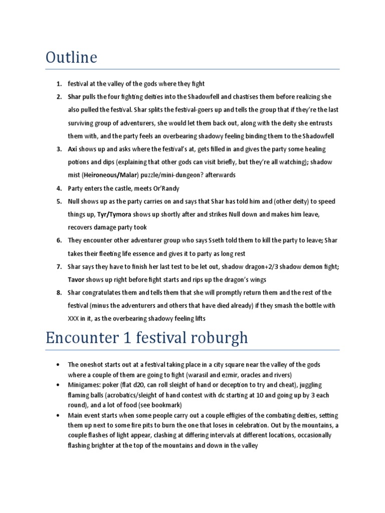 DM Notes Angy Deity | PDF | Forgotten Realms