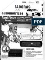 32 Ford Fiesta Ikon Con Motor Duratec 1.6l Mod. 2013 - 2015