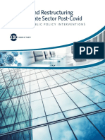 Reviving Corporate Sector Post-Covid: Public Policy Interventions