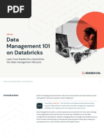 Learn How Databricks Streamlines The Data Management Lifecycle