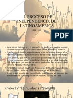 El Proceso de Independencia de Latinoamérica