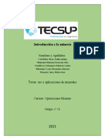 Uso y Aplicaciones de Los Principales Minerales