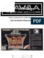 Origen y Constitucion de La Wiphala