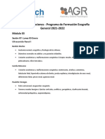 Temas PPTs Módulo 03 - Formación Teórica 2021-2022