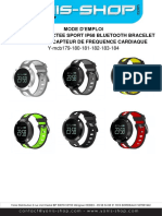 Mode d'Emploi Montre Connectée Sport IP68 Y-mcb179-180-181-182-183-184 5